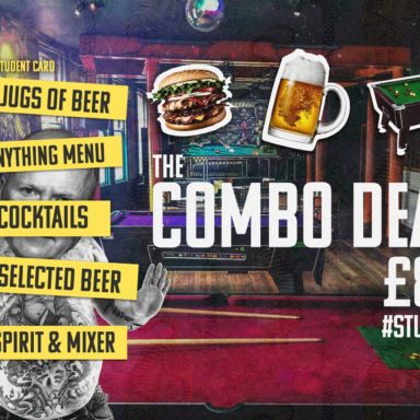 Student offer £8 combo menu at DIVE