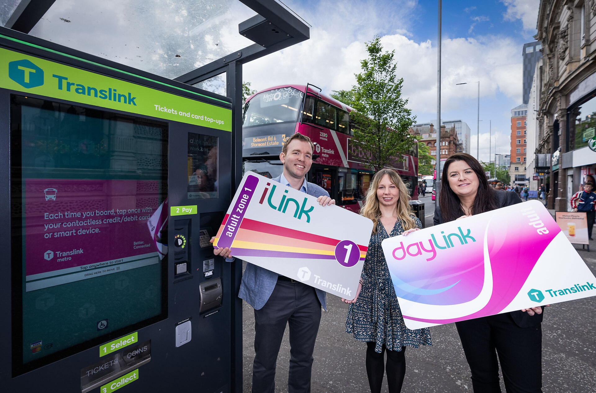 Translink Donegall Square West Ticket Vending Machines Go Live ...