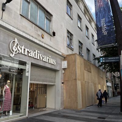 Stradivarius store expansion on Donegall Place