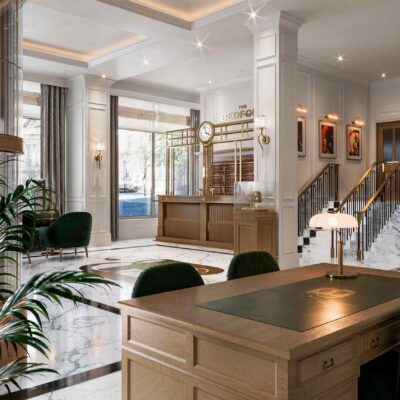 Visual mock up of the Bedford Reception